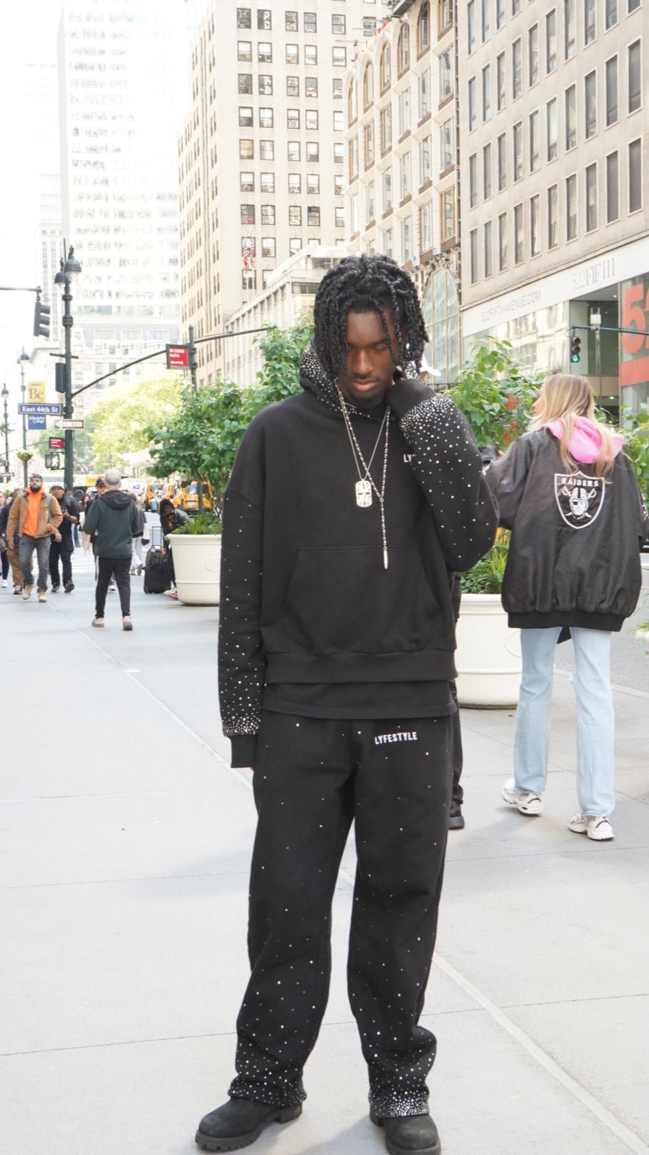 Lyfestyle Rhinestone Sweats